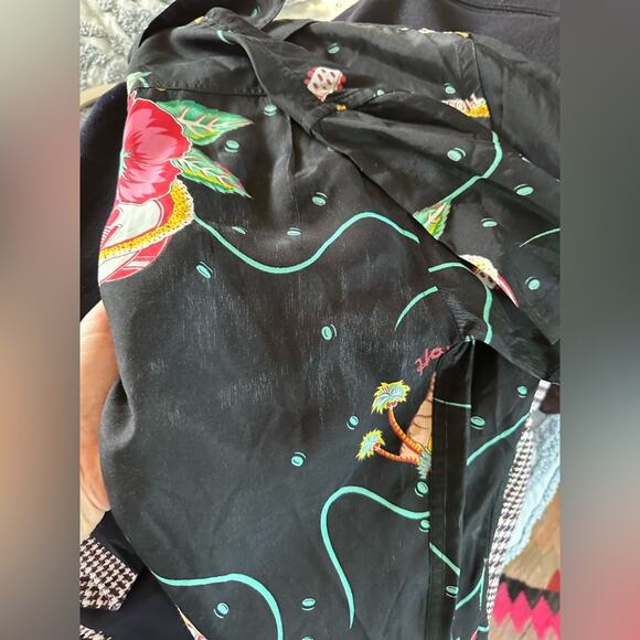 Vintage Hawaiian Shirt Hard Rock Cafe Honolulu Hawaii Xs Fit Retro Style - Picture 9 of 10